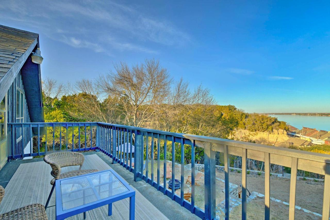 Chic Lakefront Granbury Getaway With Private Dock! المظهر الخارجي الصورة